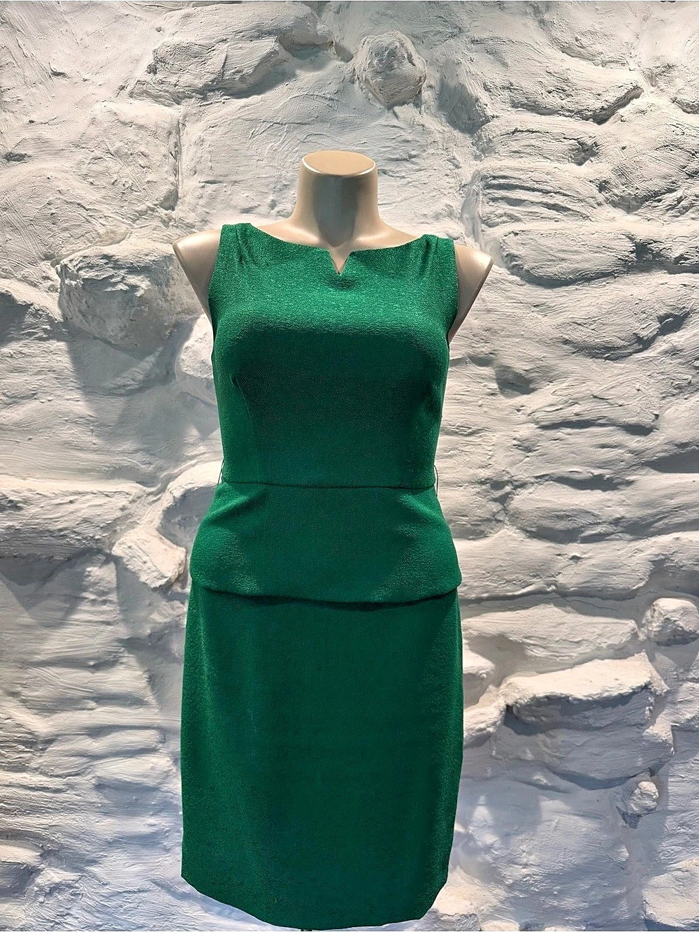 The Limited Women's Emerald Green Pencil Midi Sheath Skirt Dress Size 8